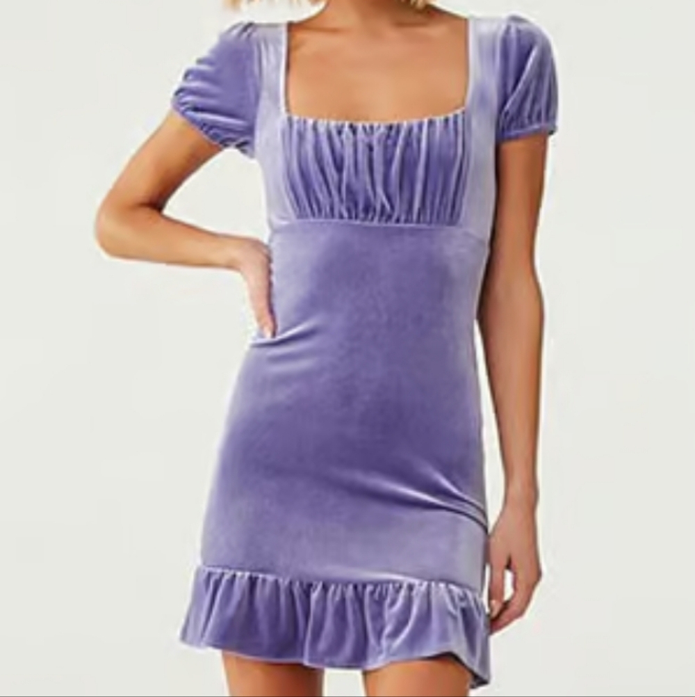 Forever 21 Blue Mini Dress